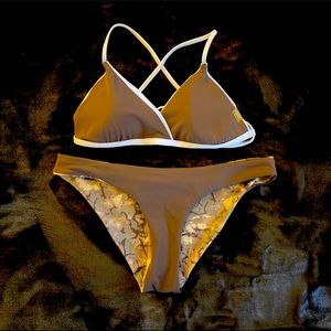 🏝2 piece reversible bikini🏖